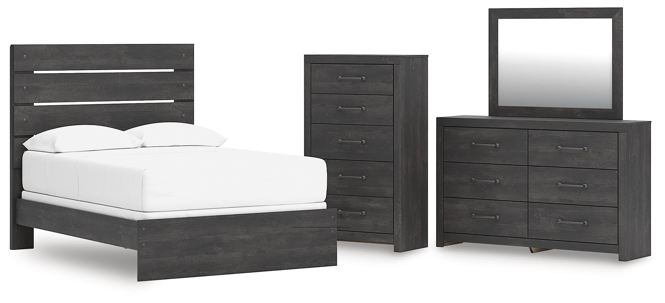 Hollivern Panel Bed Bedroom Set