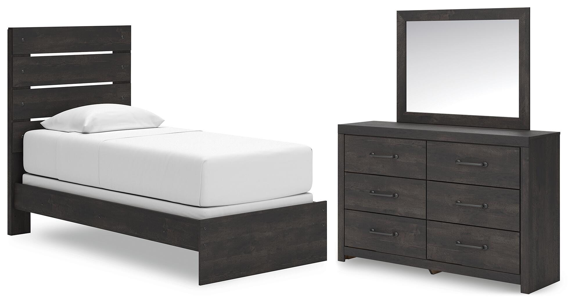 Hollivern Panel Bed Bedroom Set