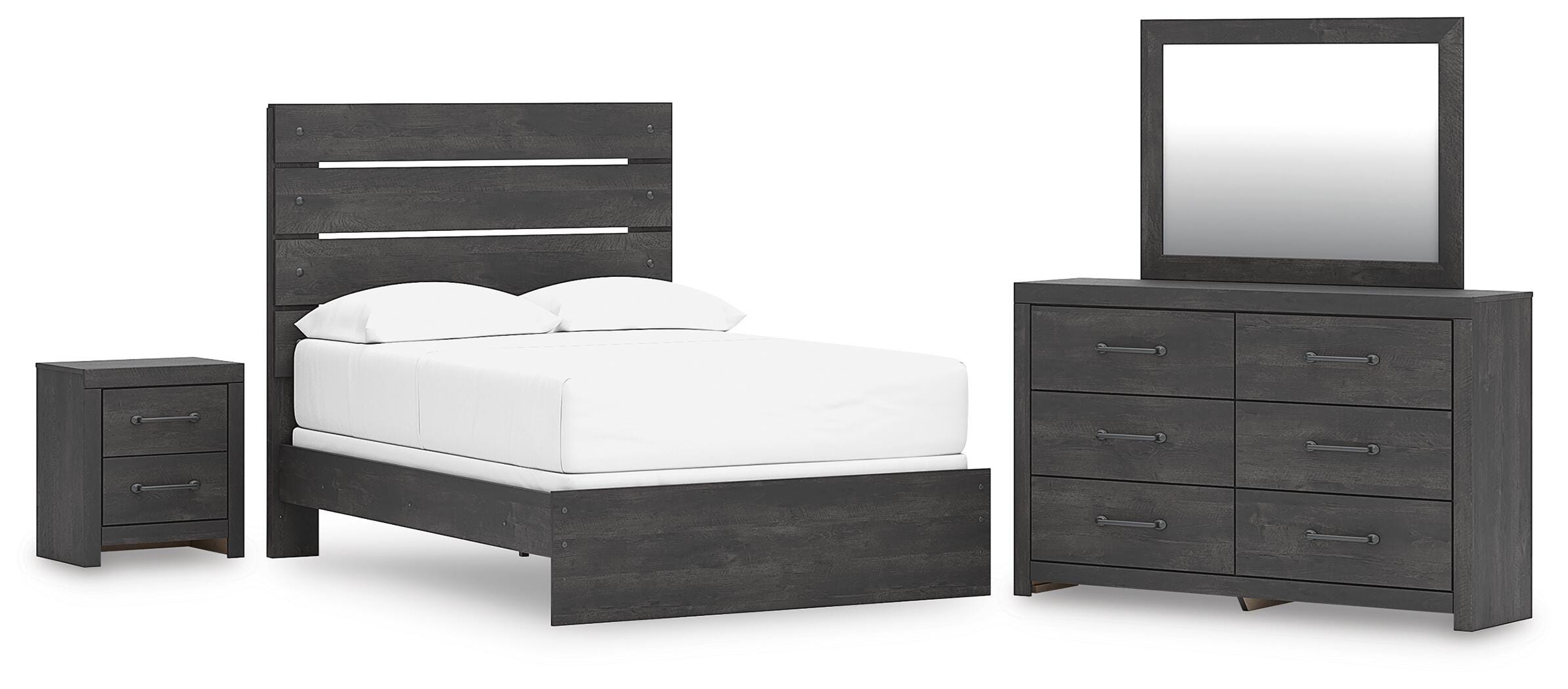 Hollivern Panel Bed Bedroom Set