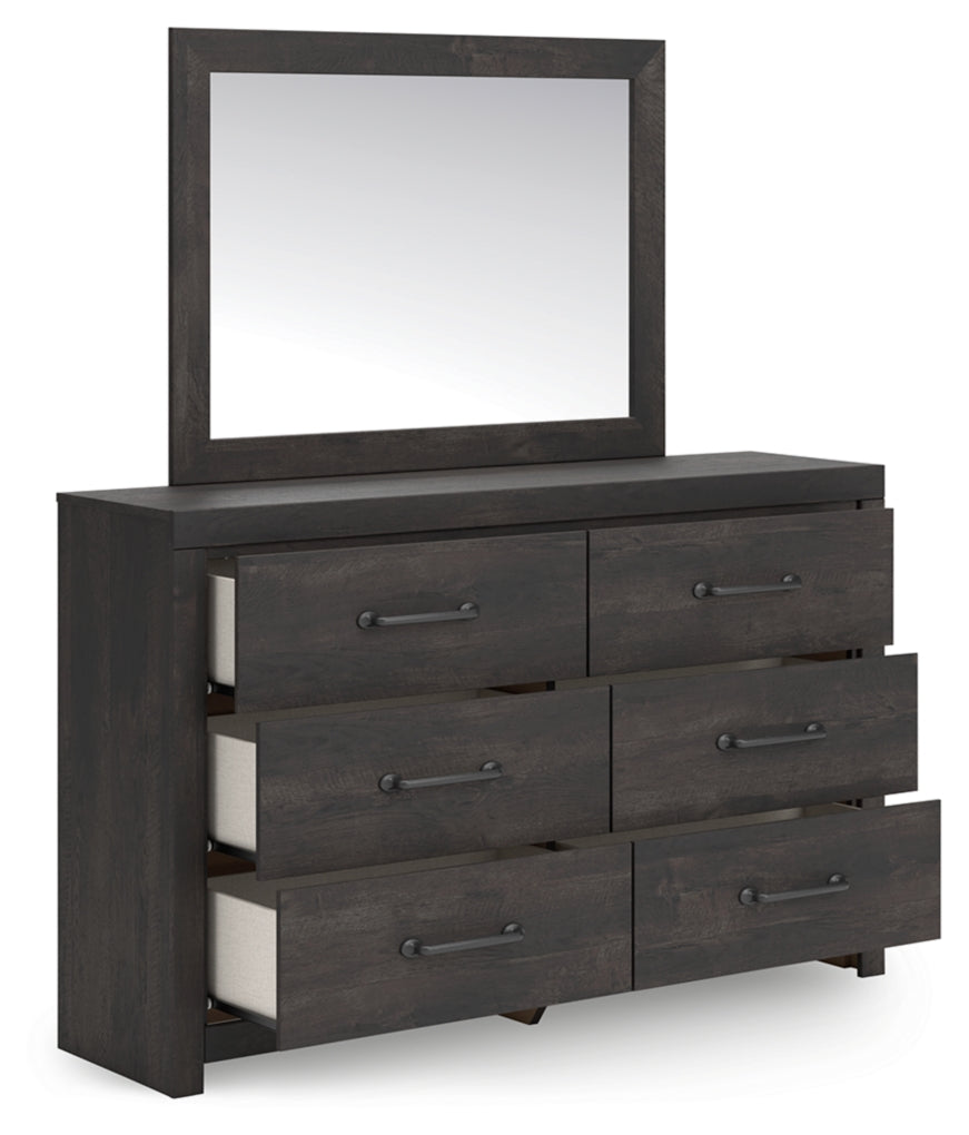 Delmorta Six Drawer Dresser