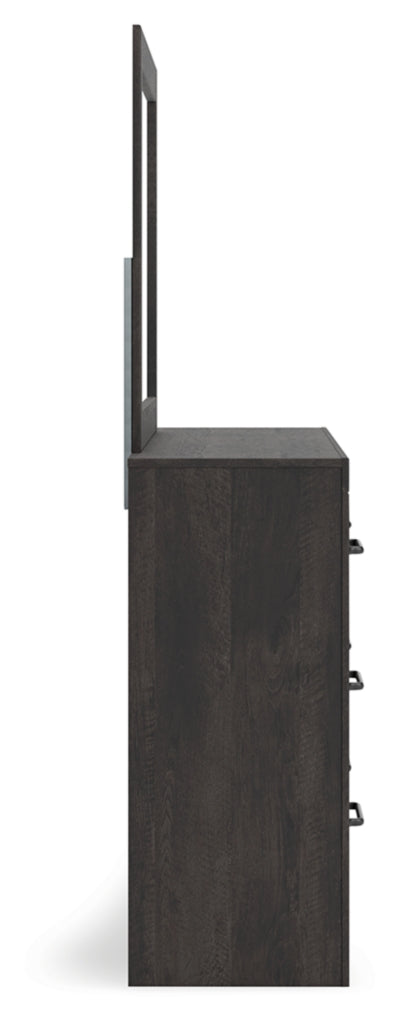 Delmorta Six Drawer Dresser