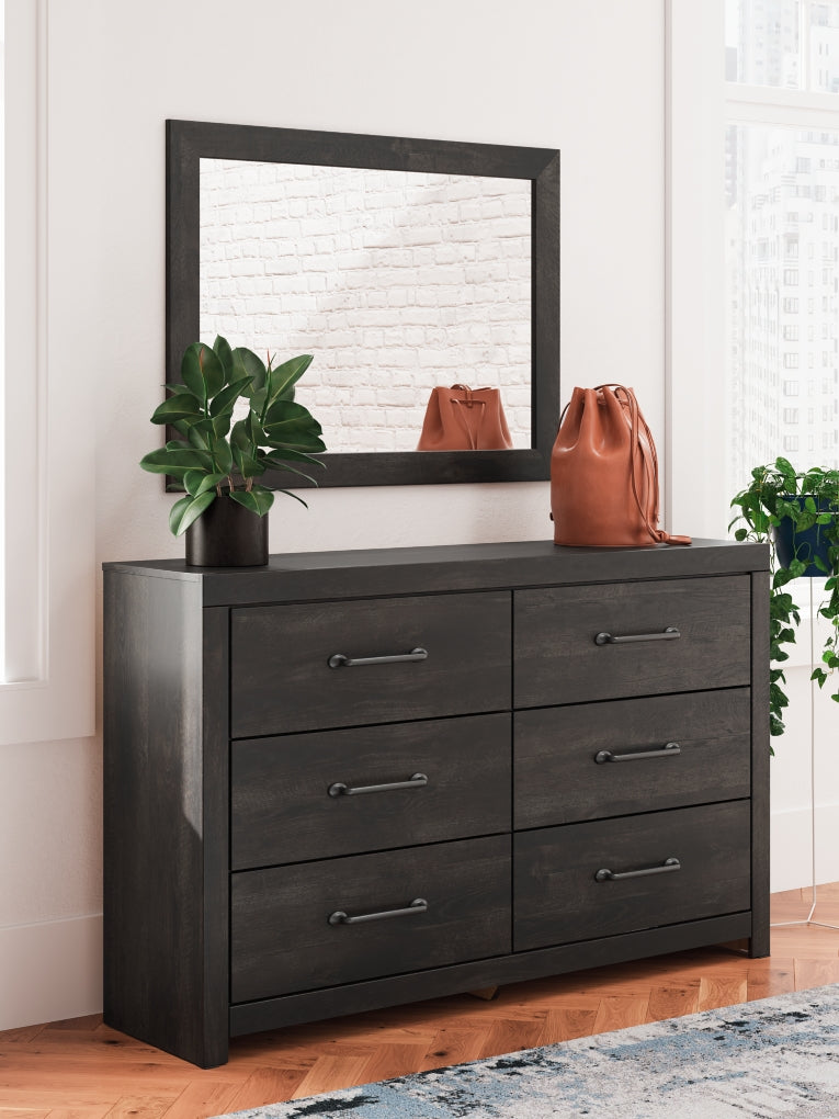 Delmorta Six Drawer Dresser