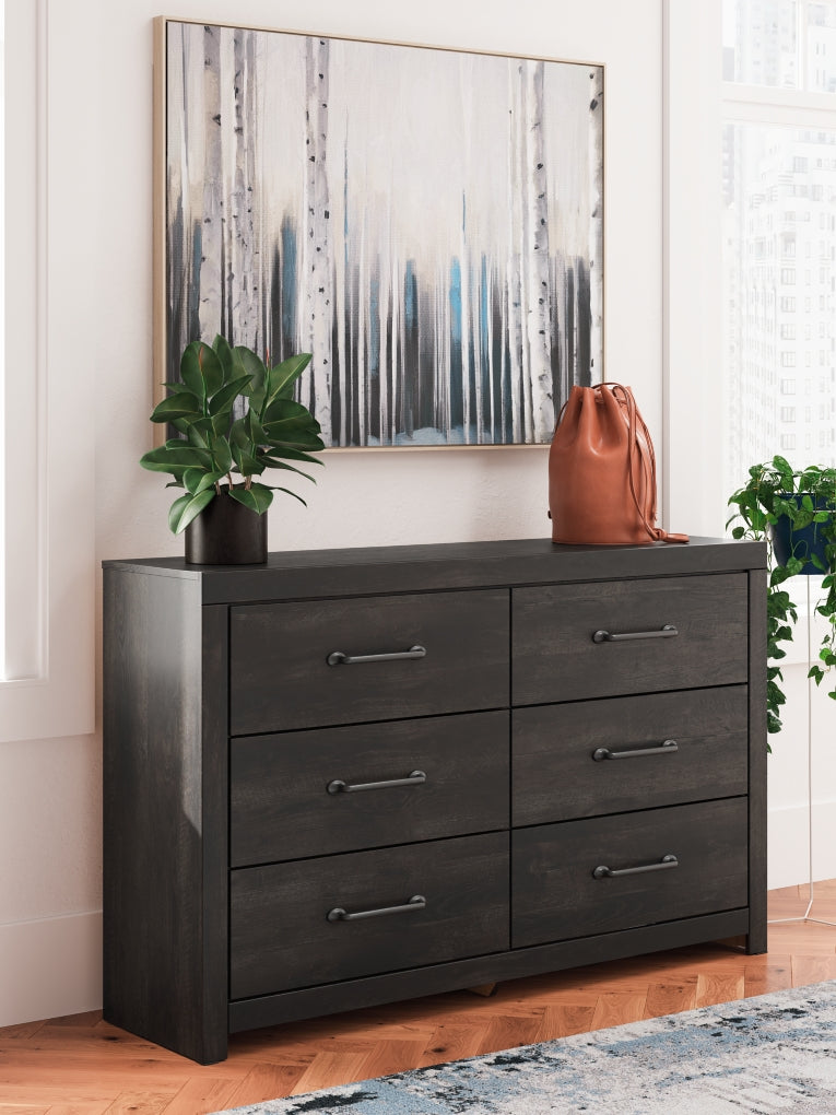 Delmorta Six Drawer Dresser