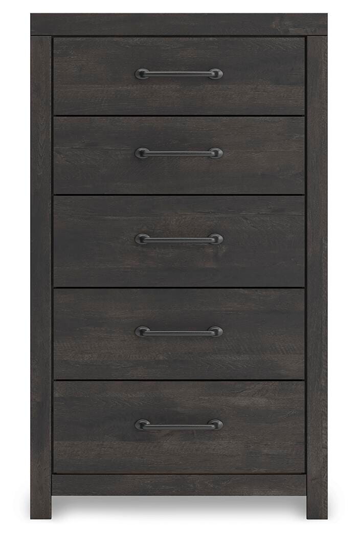 Hollivern Panel Storage Bed Bedroom Set