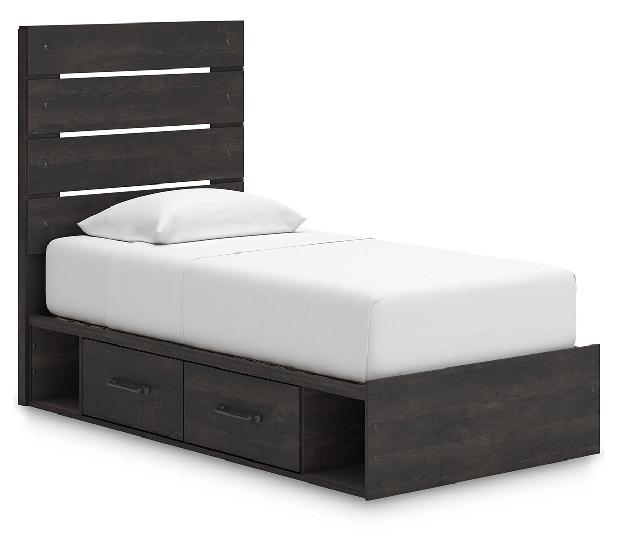 Hollivern Panel Bed with Storage