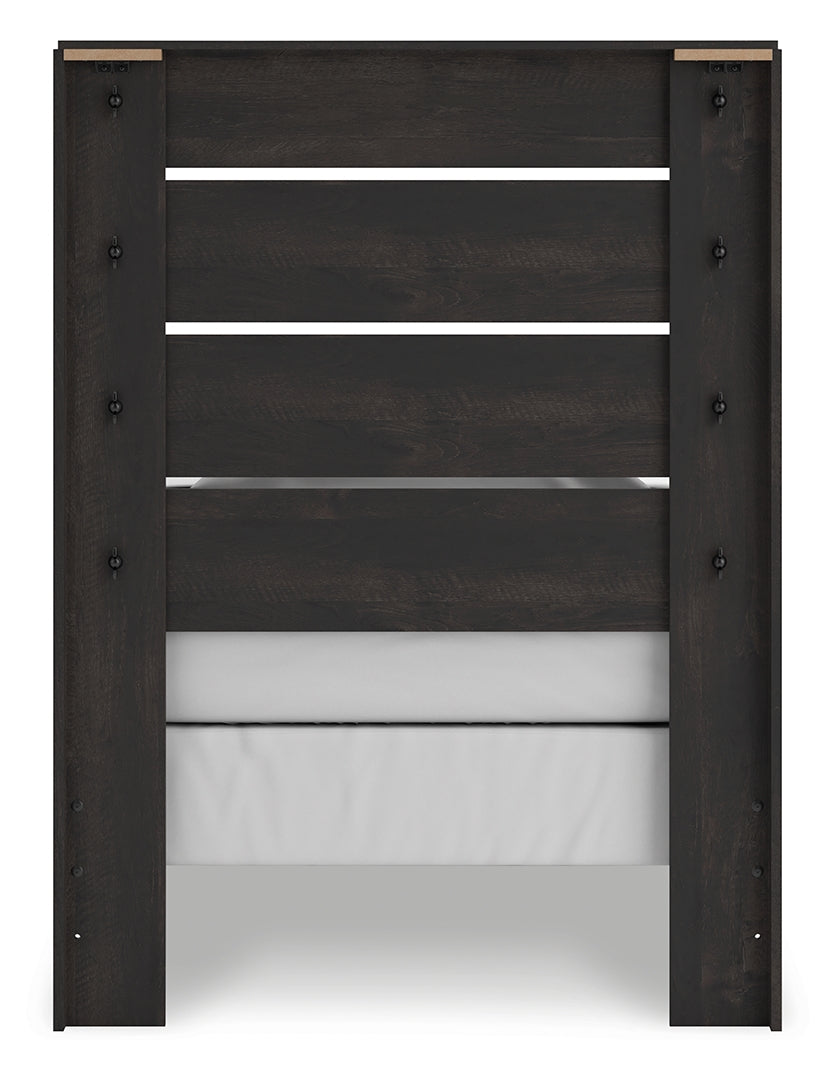 Hollivern Panel Bed with Storage