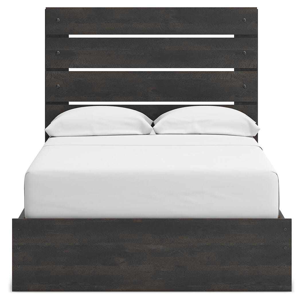 Delmorta Panel Storage Bed
