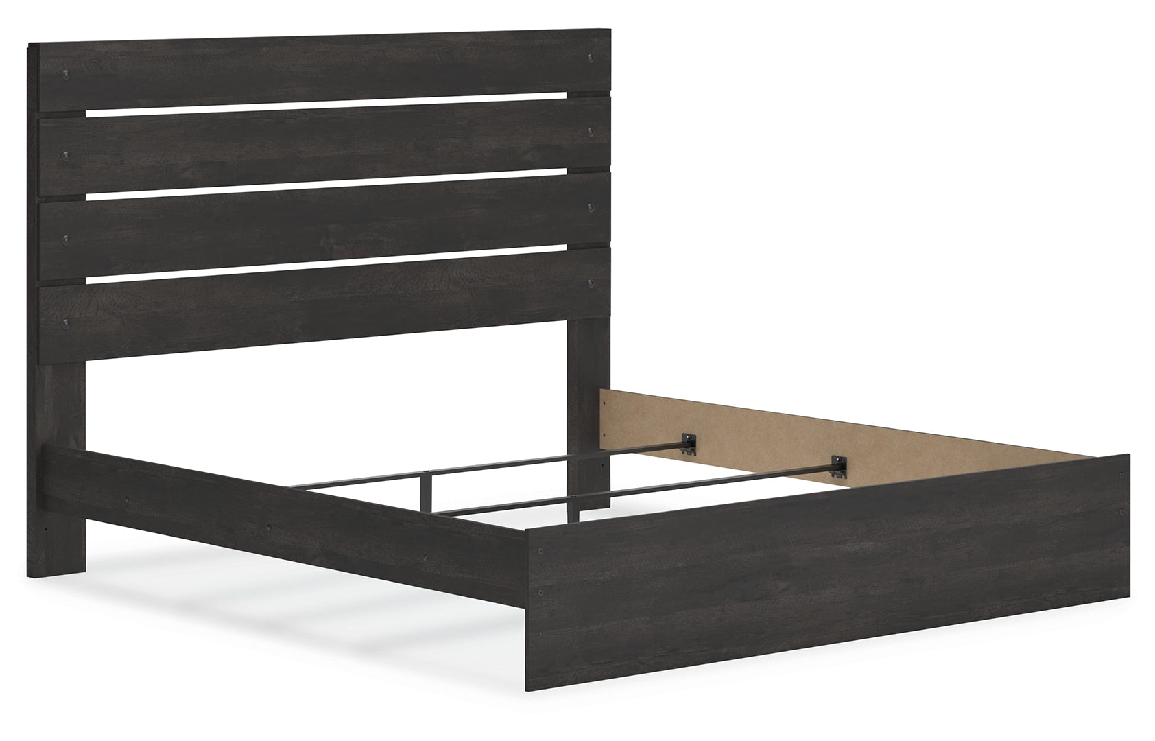 Hollivern Panel Bed with Storage