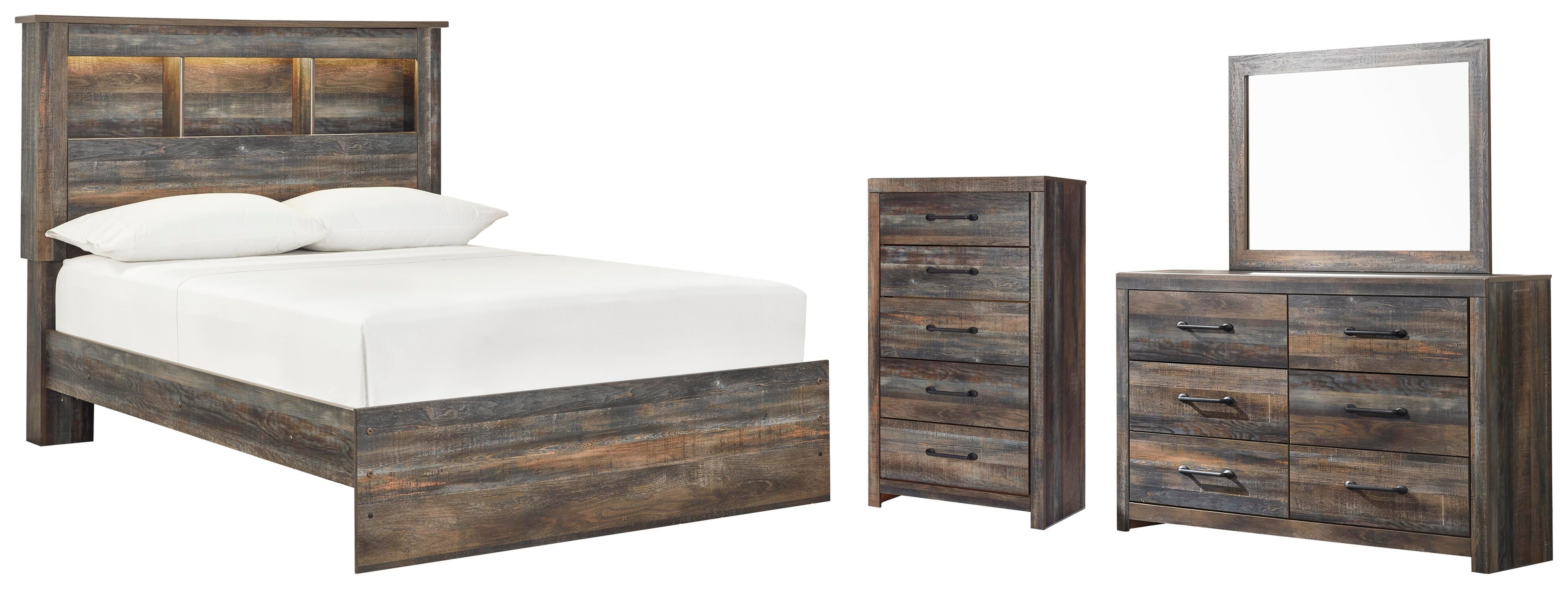 Drystan Bookcase Bed Bedroom Set