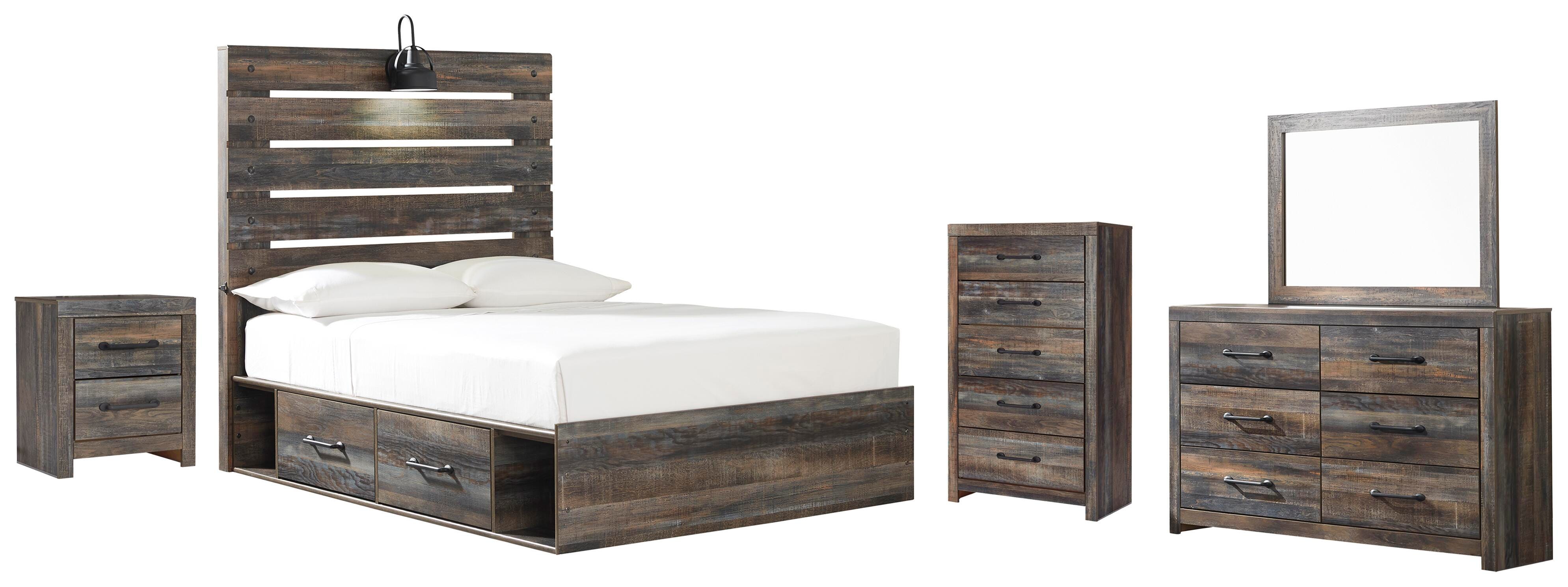 Drystan Panel Bed Bedroom Set