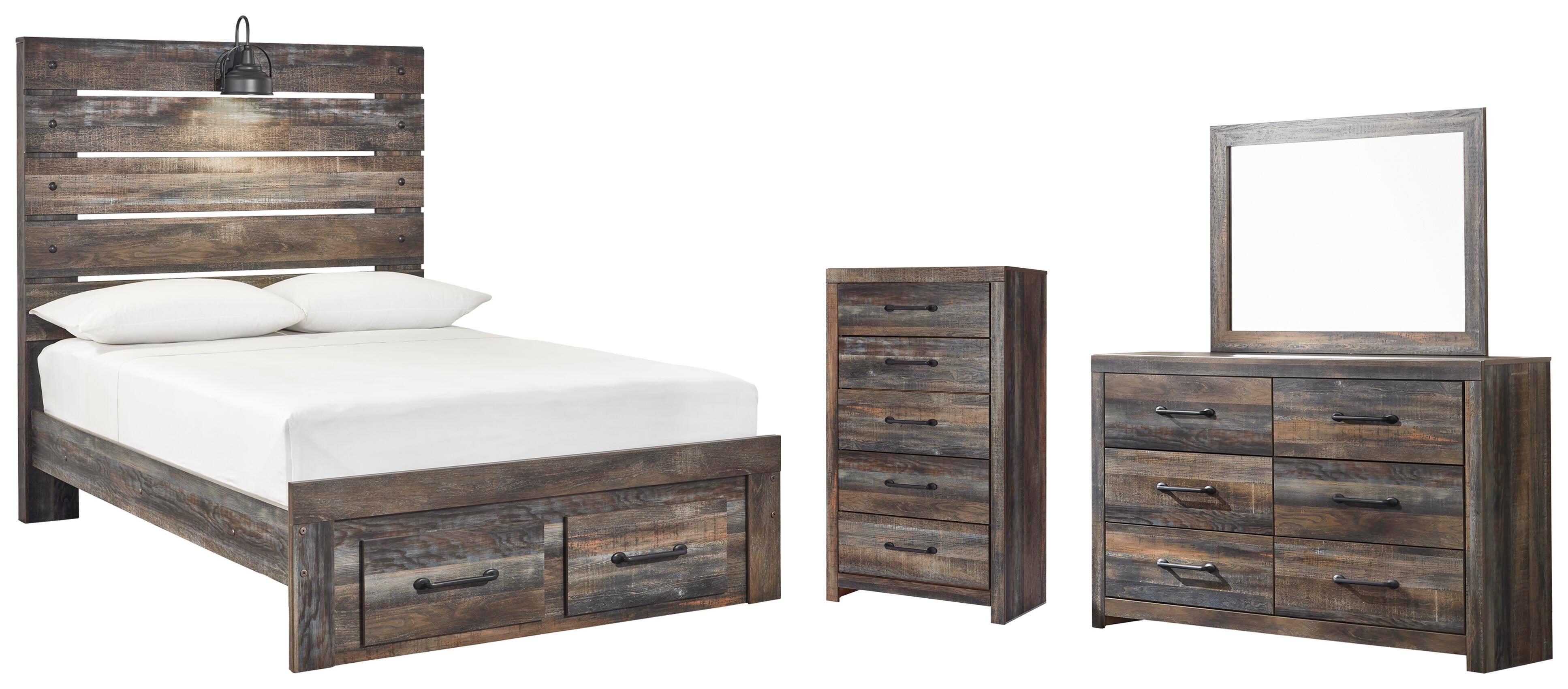 Drystan Panel Bed Bedroom Set