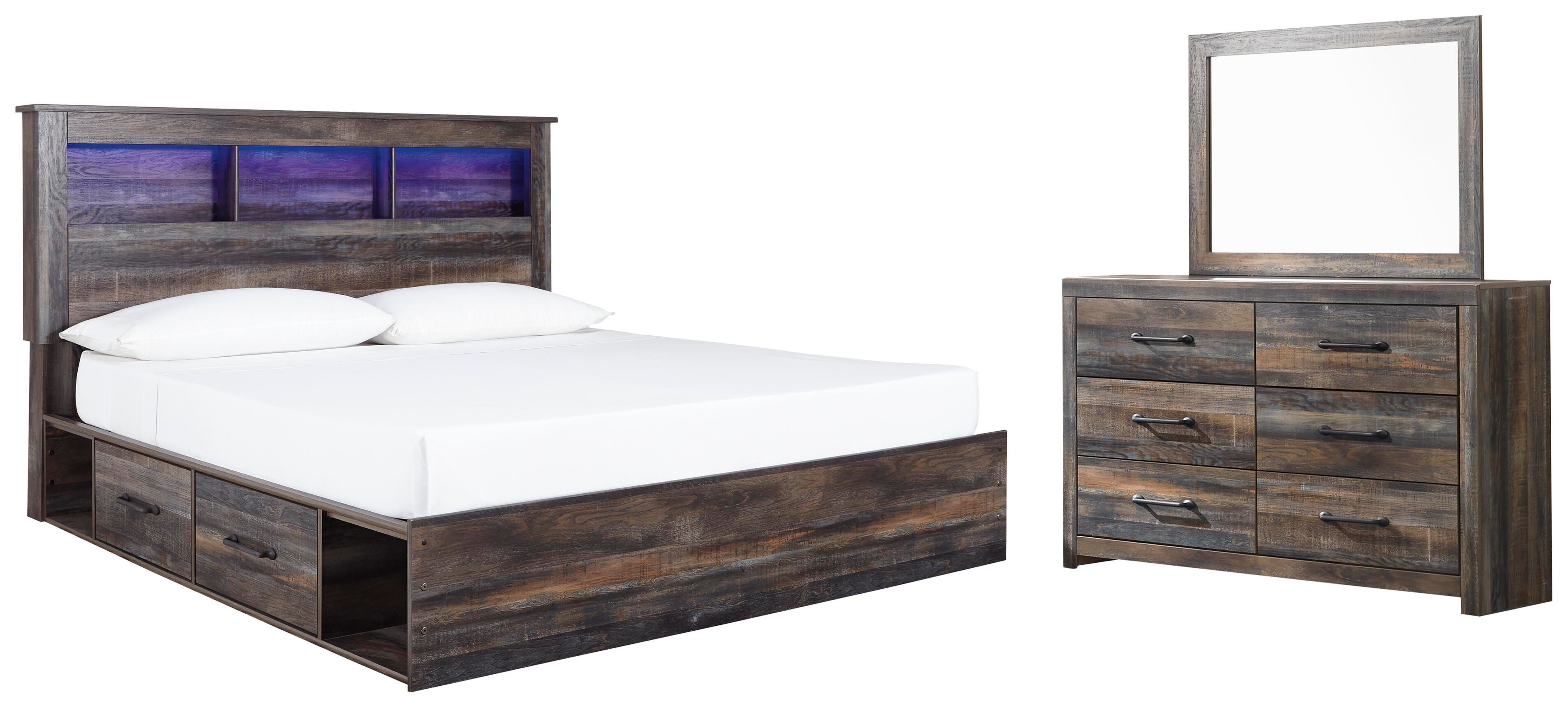 Drystan Bookcase Bed Bedroom Set