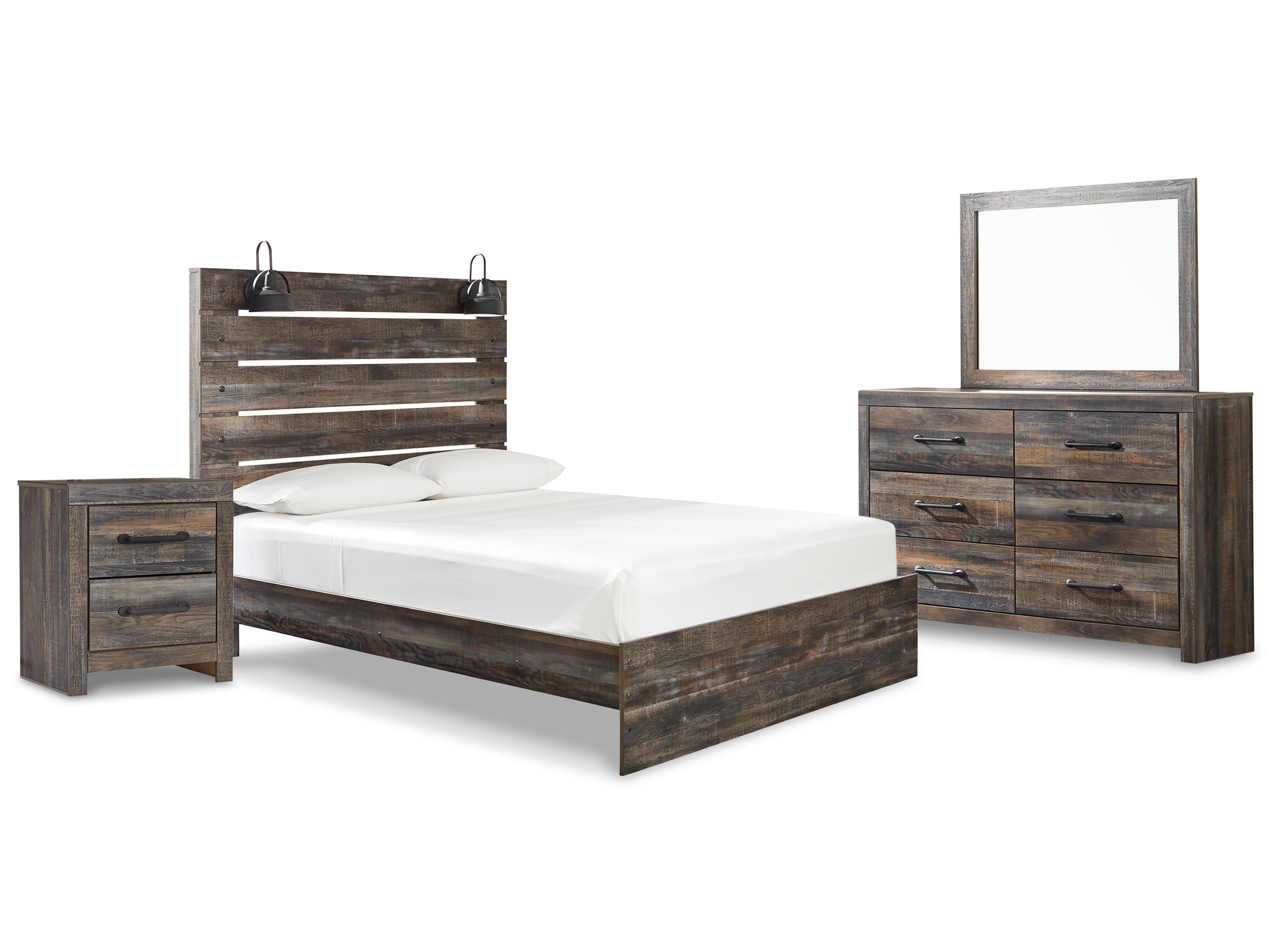 Drystan Panel Bed Bedroom Set