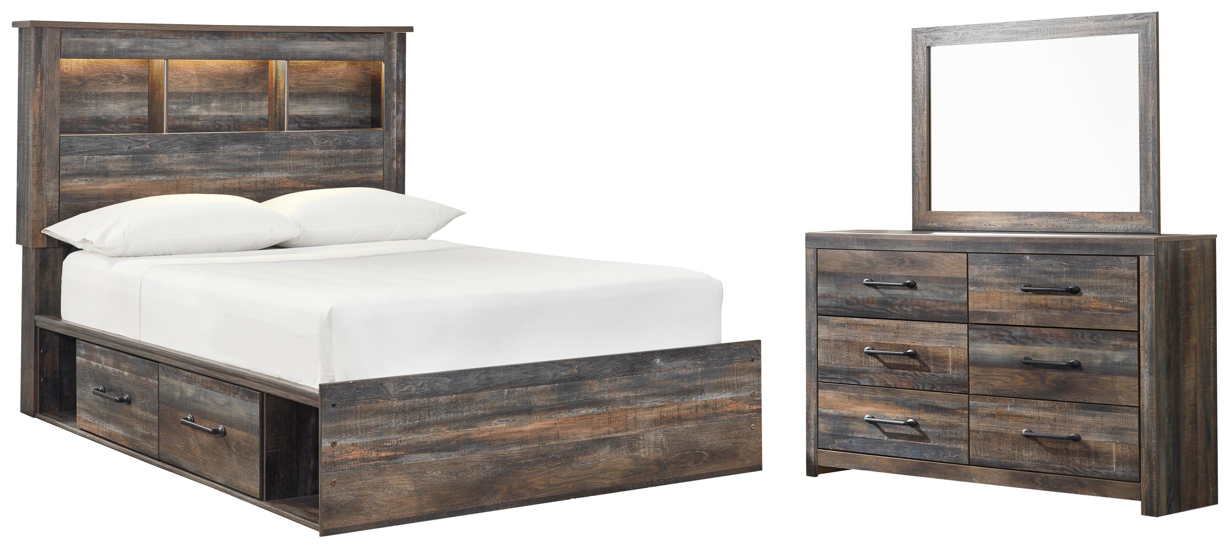 Drystan Bookcase Bed Bedroom Set
