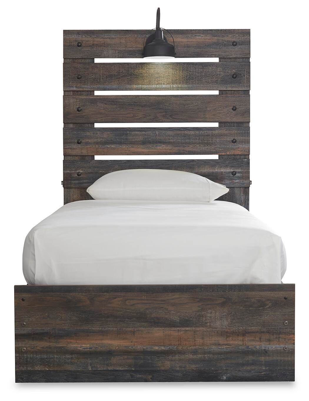 Drystan Panel Bed with 2 Storage Drawers
