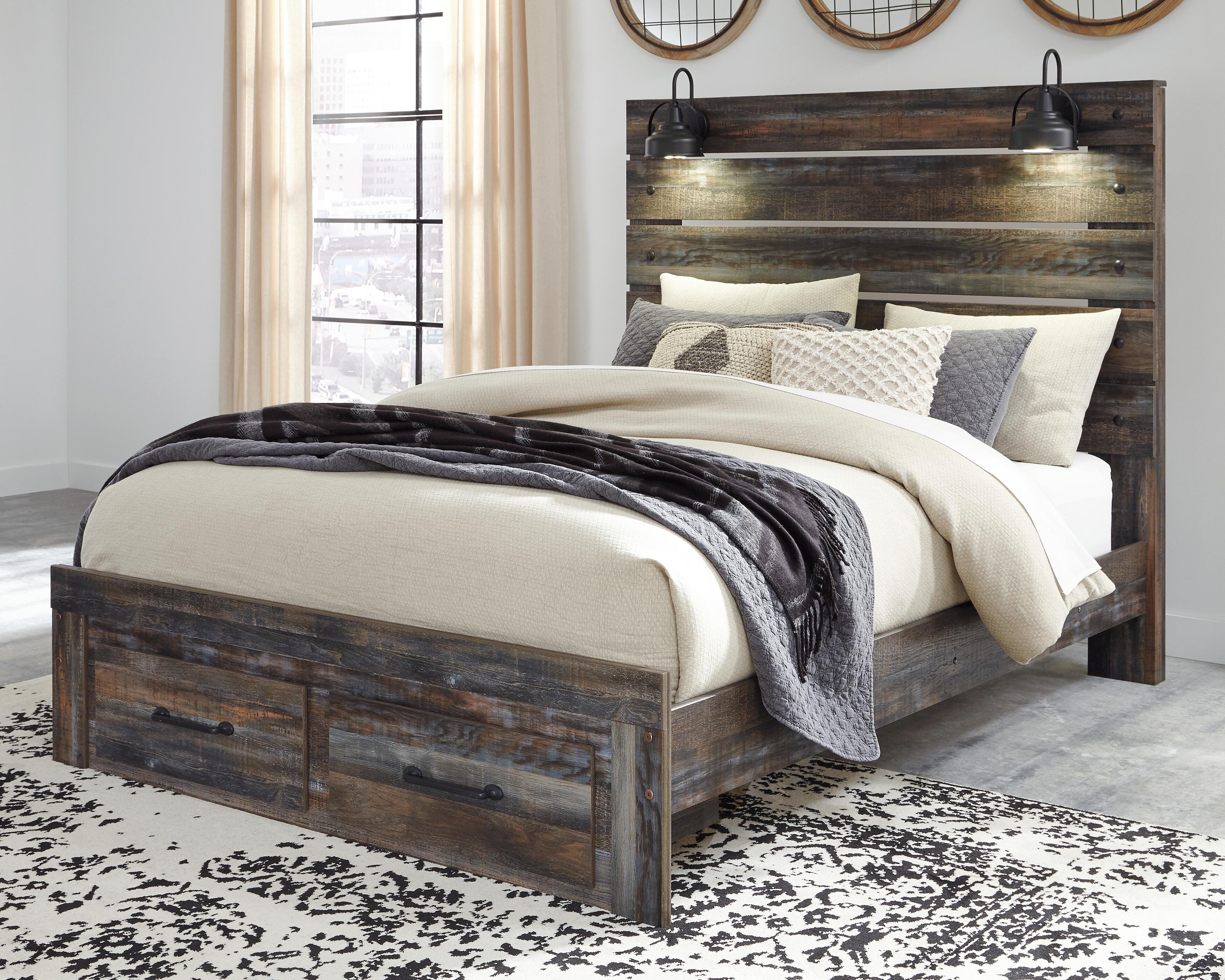 Drystan Panel Bed Bedroom Set