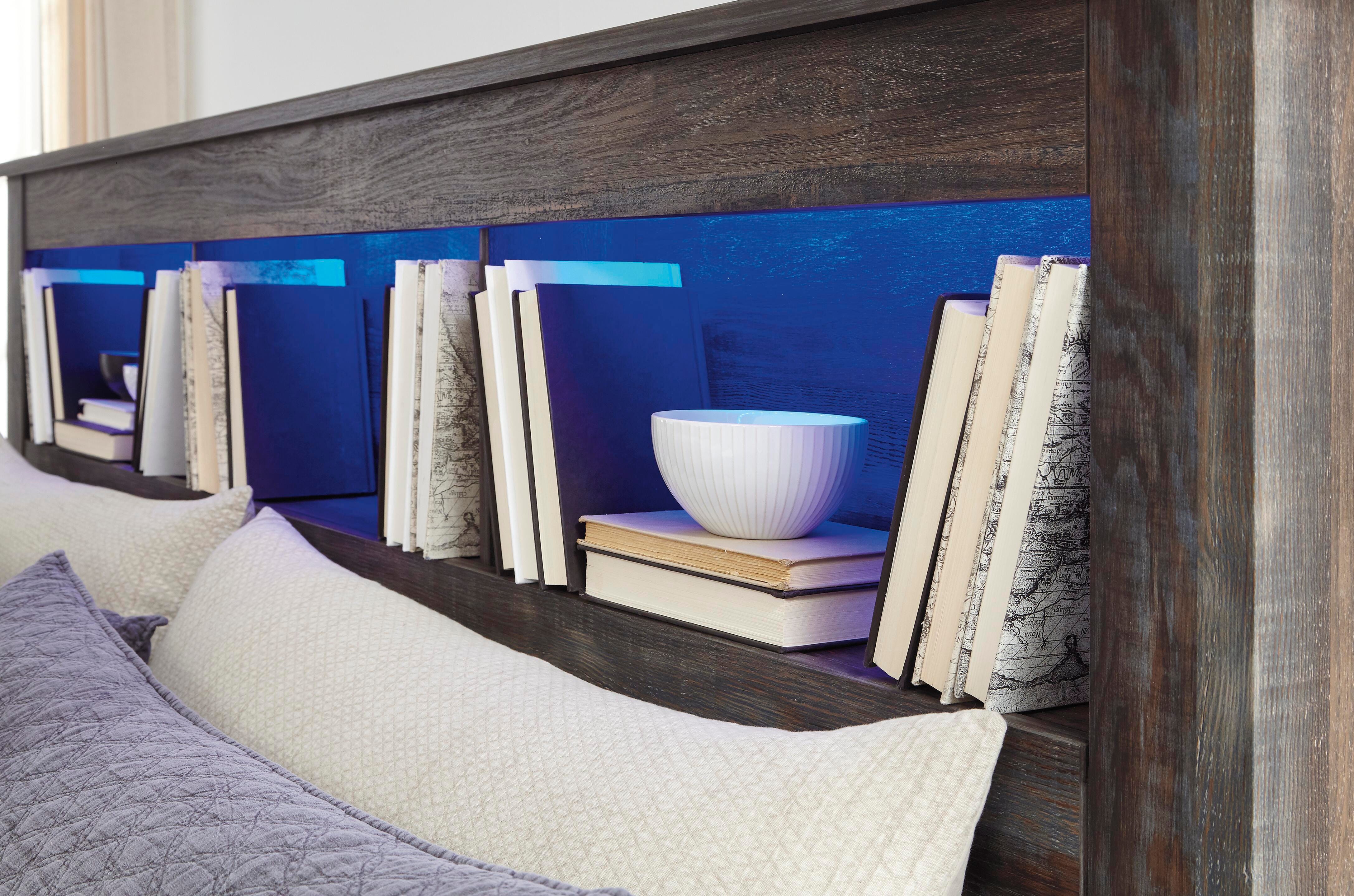 Drystan /Full Bookcase Headboard Bed Bedroom Set