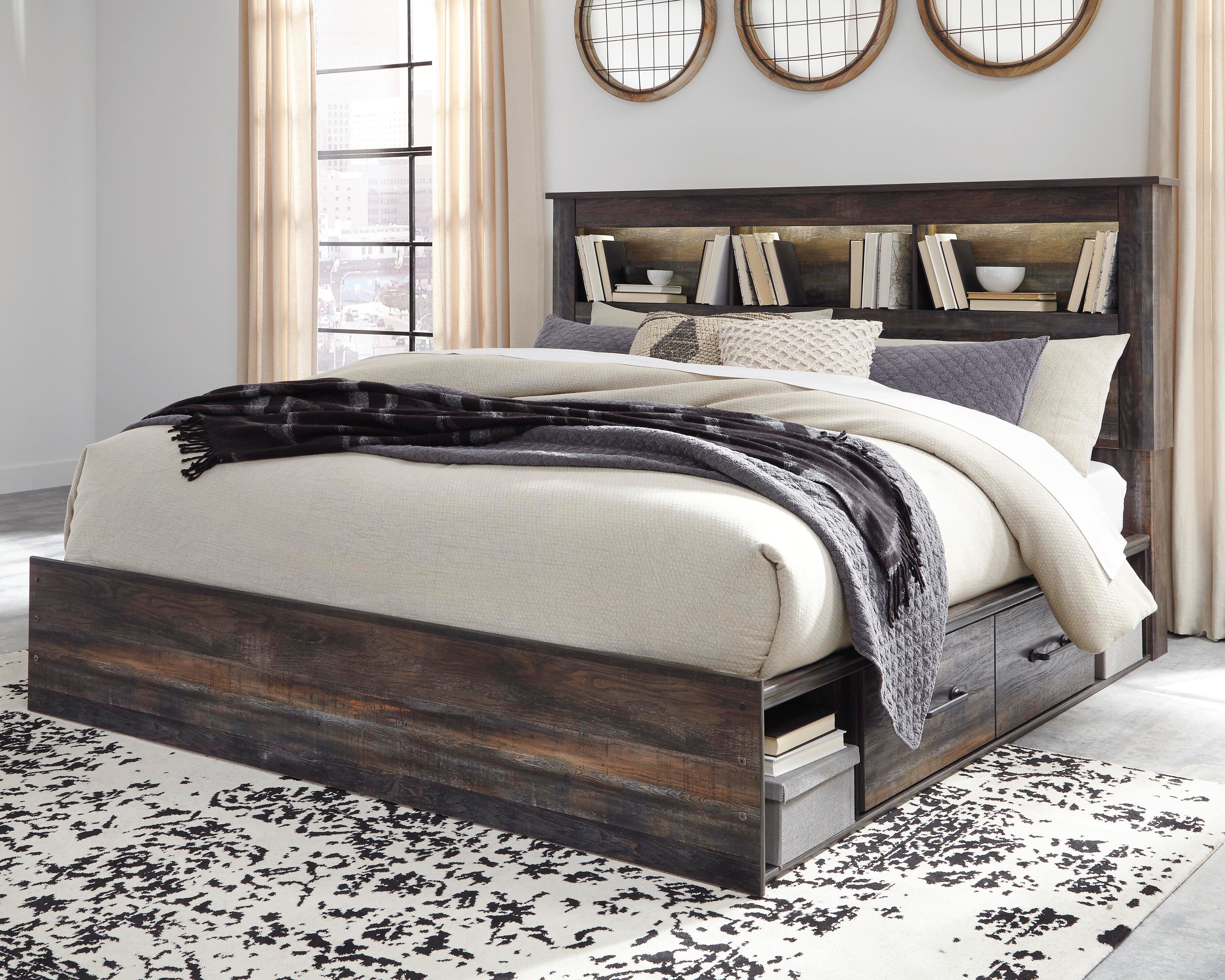 Drystan Bookcase Bed Bedroom Set