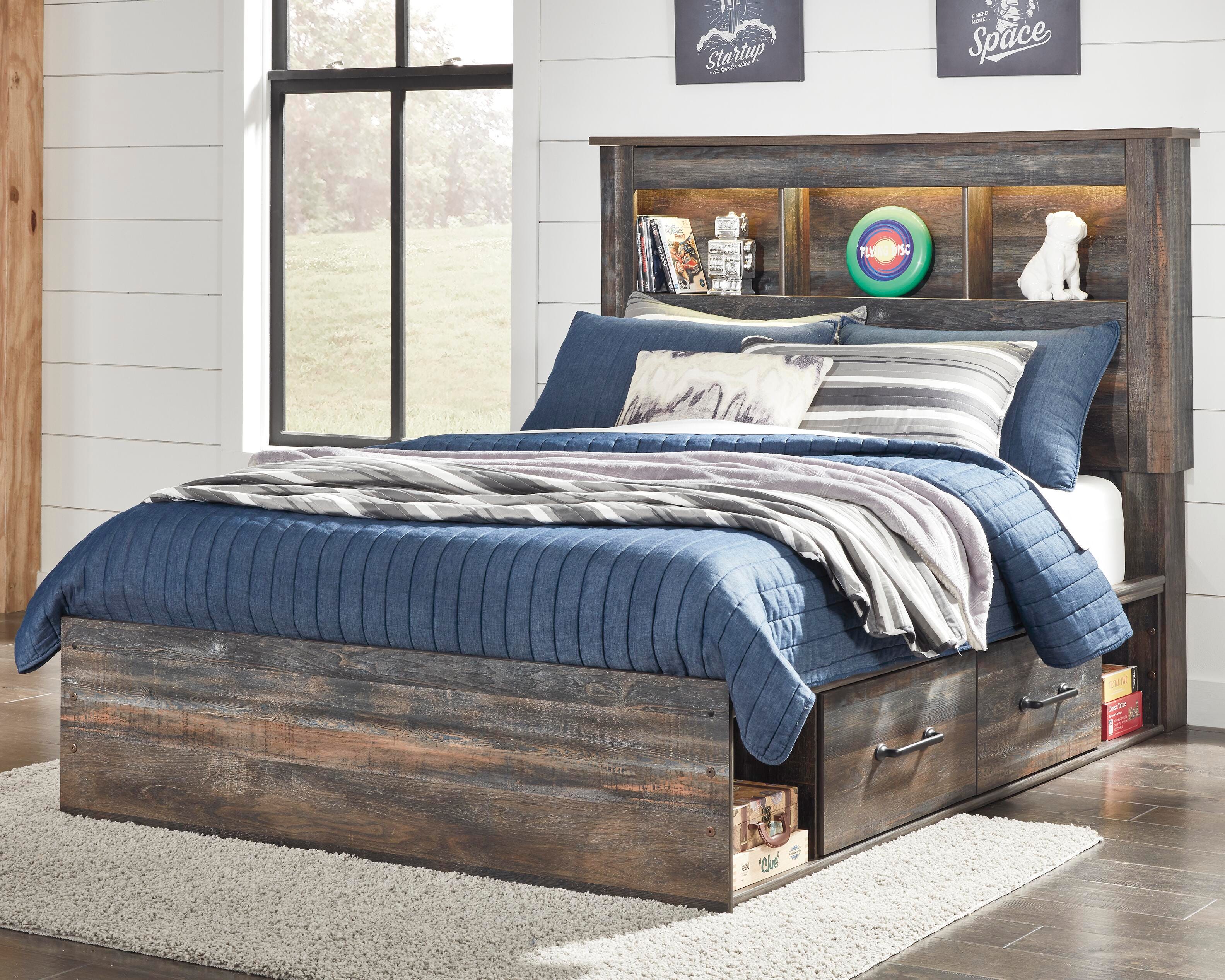 Drystan Bookcase Bed Bedroom Set