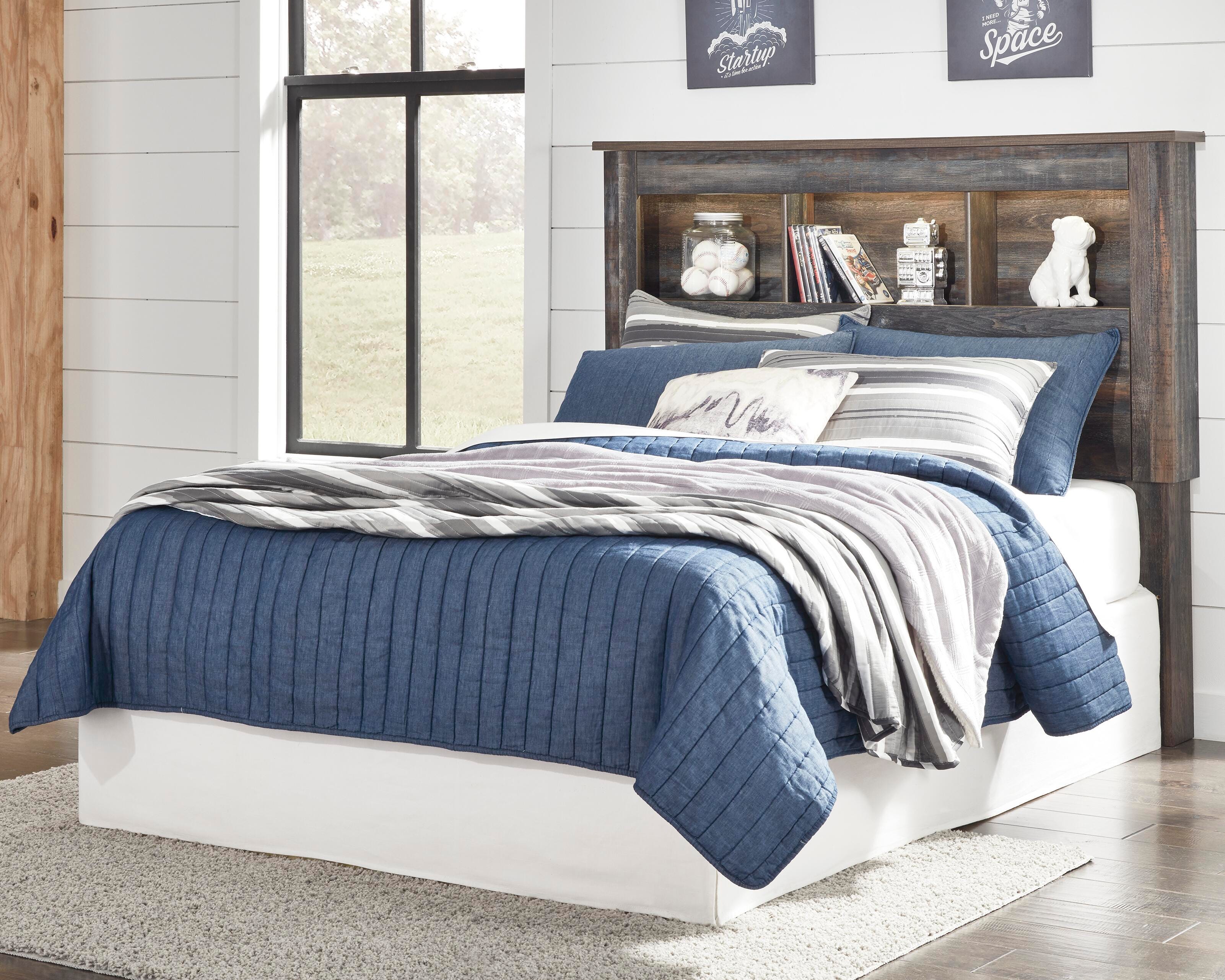Drystan Bookcase Headboard Bedroom Set