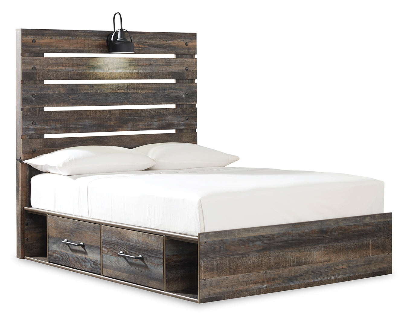 Drystan Bookcase Bed with 2 Storage Drawers