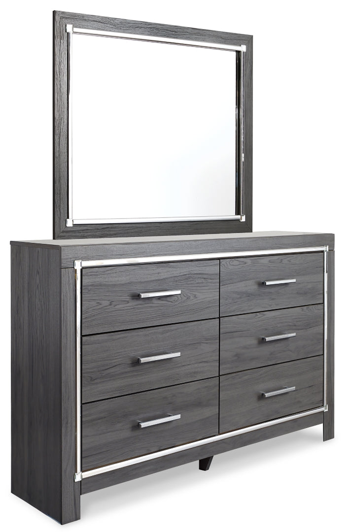 Lodanna Grey Panel Bedroom Set