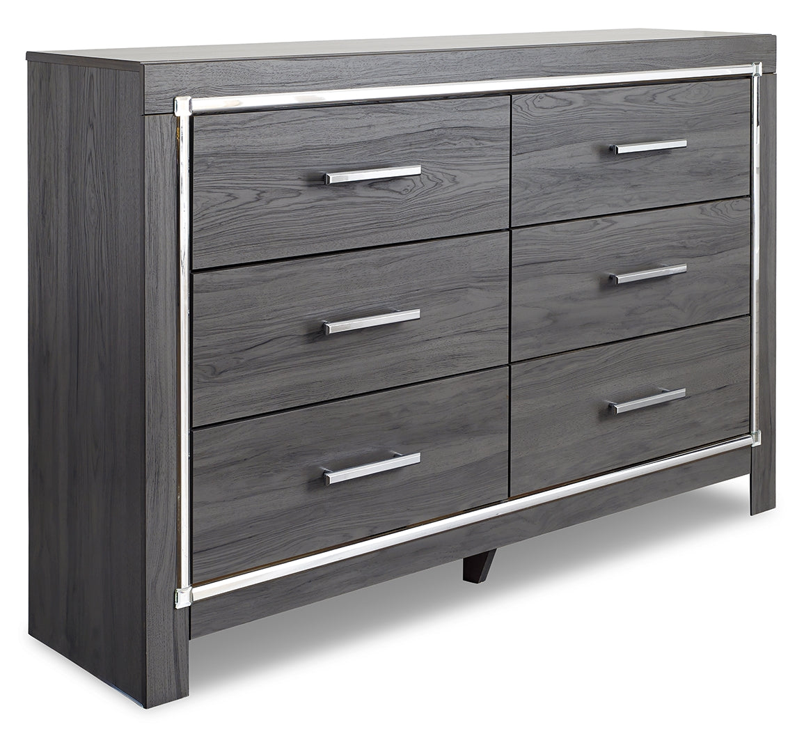 Lodanna Grey Panel Bedroom Set