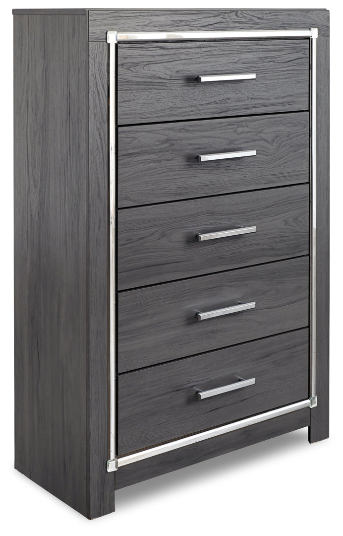 Lodanna Grey Panel Bedroom Set