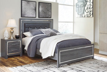 Lodanna Panel Bed with 2 Storage Drawers