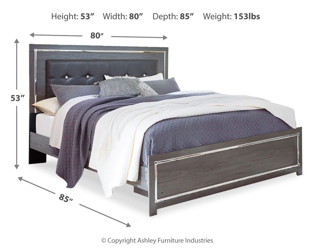 Lodanna Panel Bed