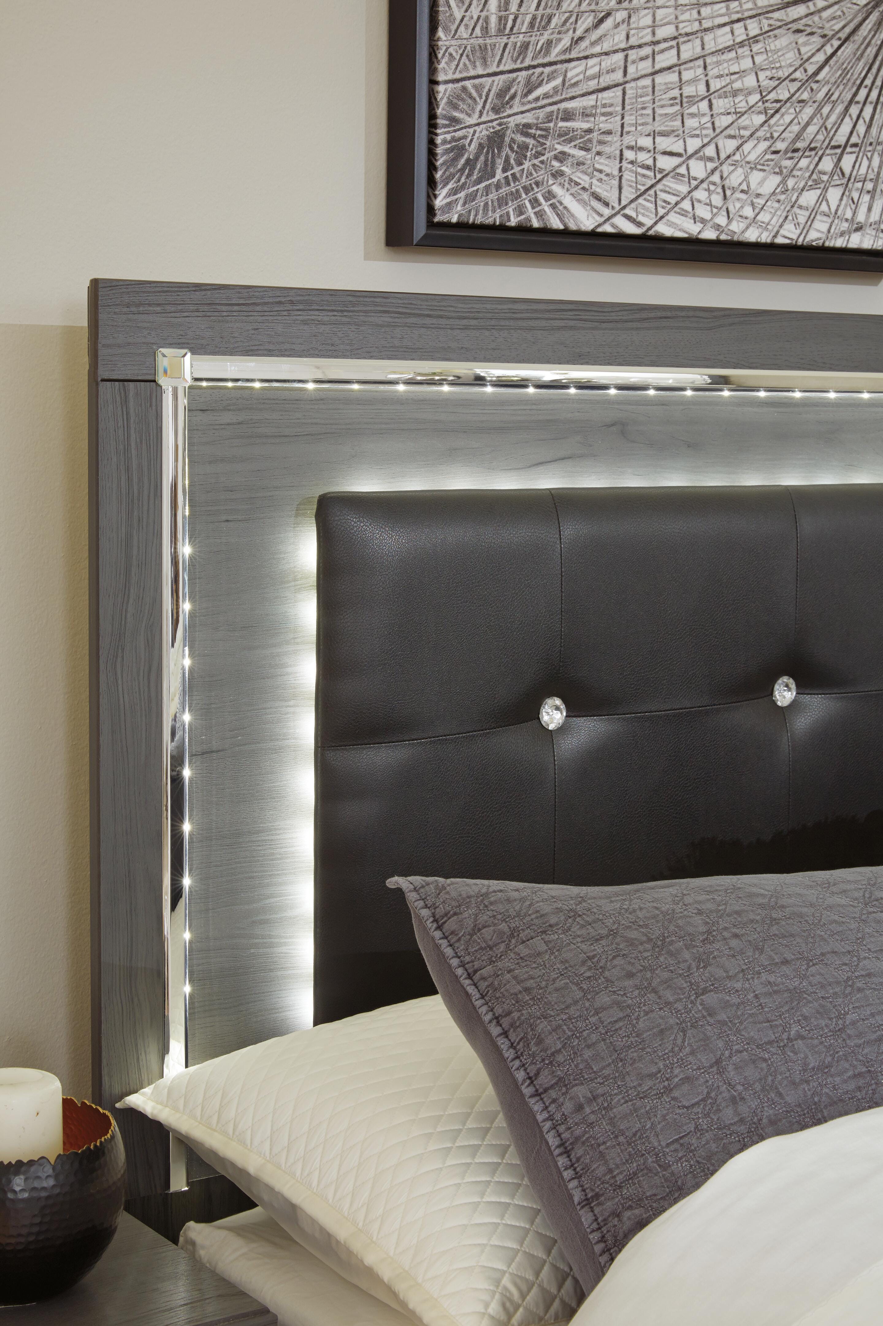 Lodanna Panel Bed with 2 Storage Drawers