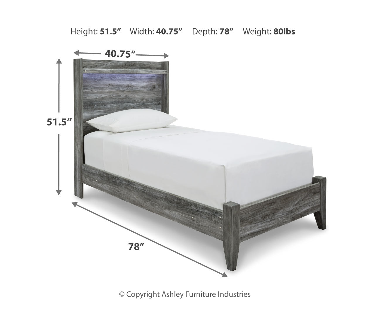 Baystorm Panel Bed