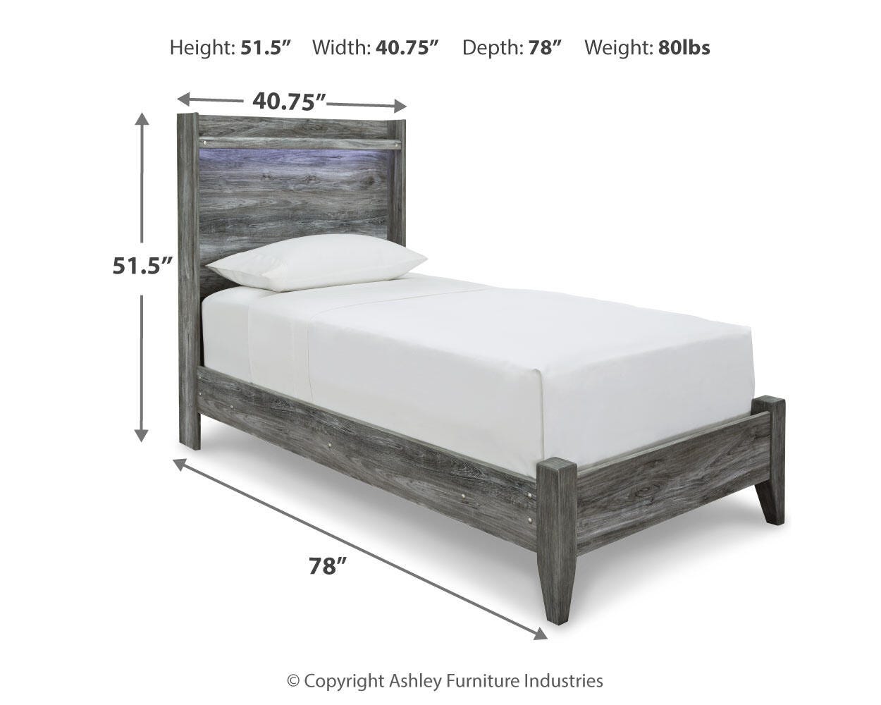 Baystorm Panel Bed