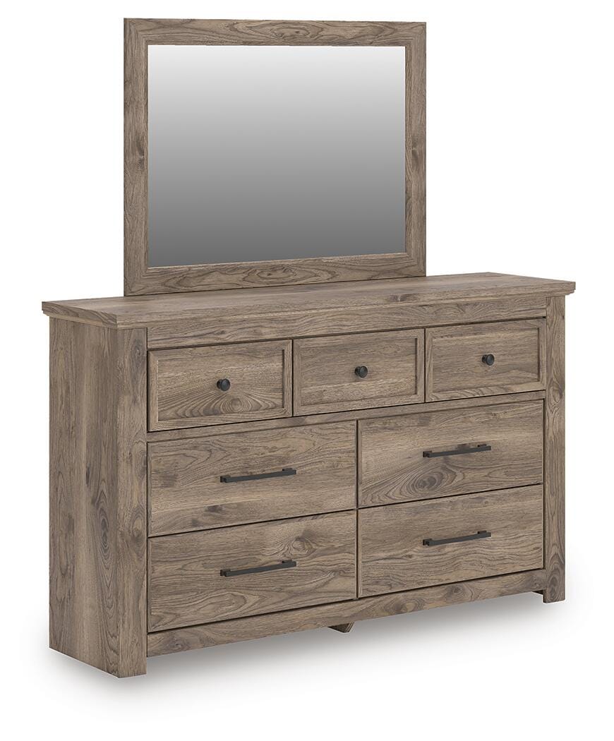 Rusticott Panel Bed Bedroom Set
