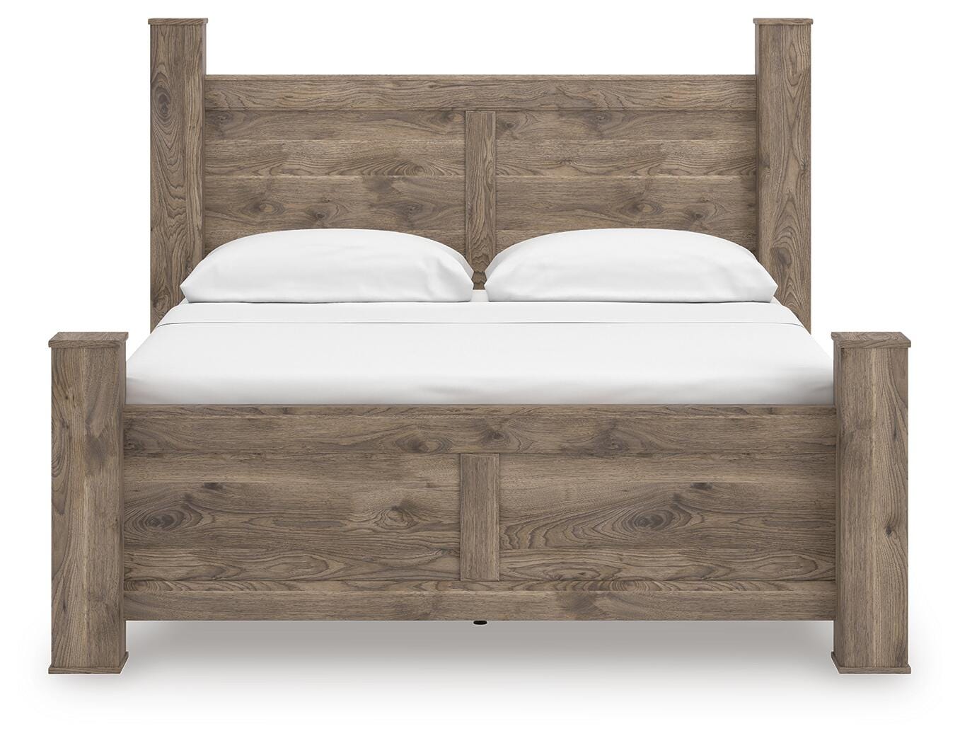 Rusticott Poster Bed Bedroom Set