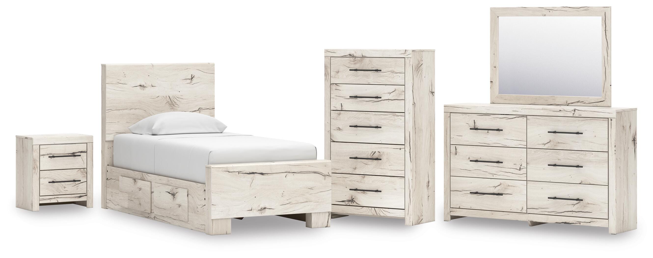 Lawroy Panel Bed Bedroom Set