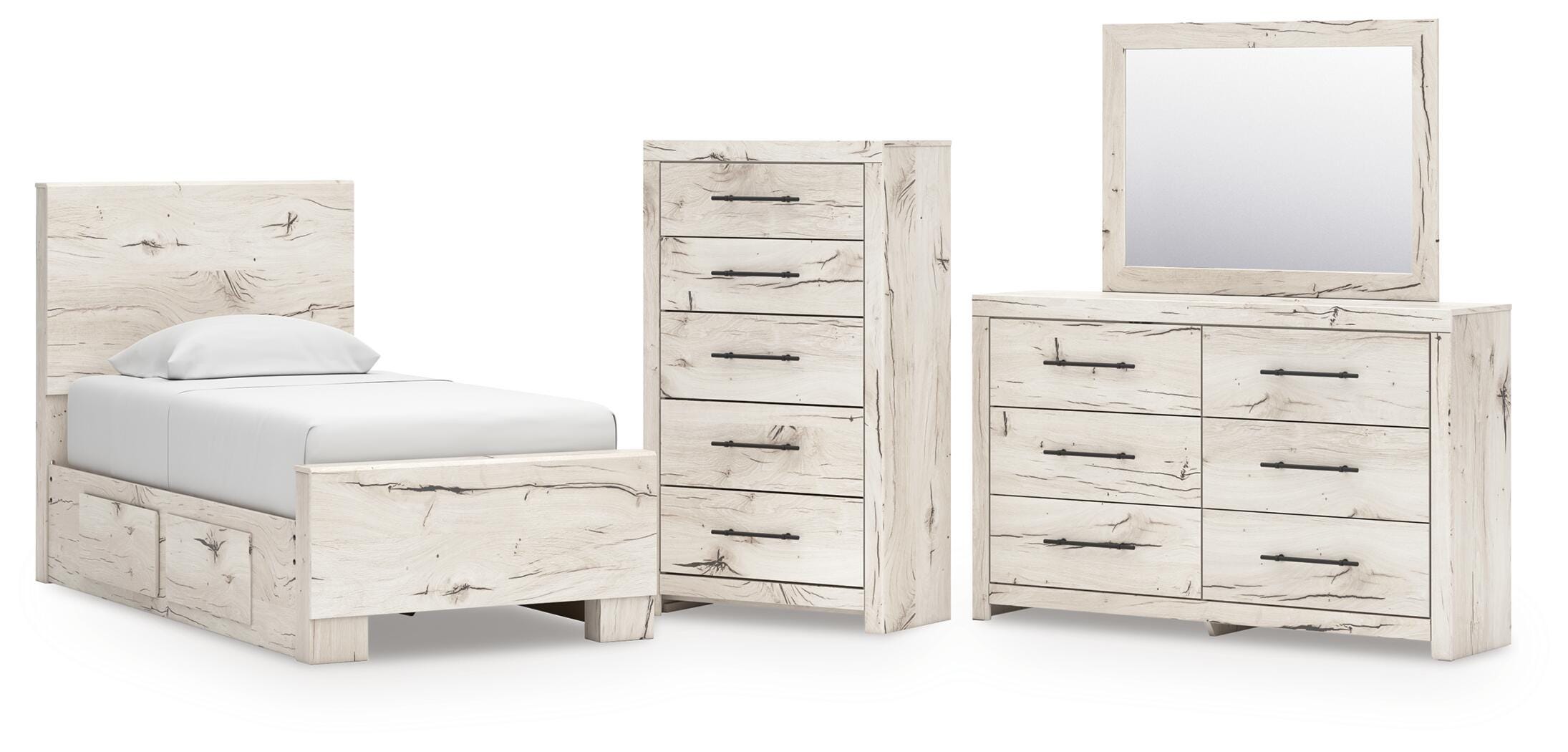 Lawroy Panel Bed Bedroom Set
