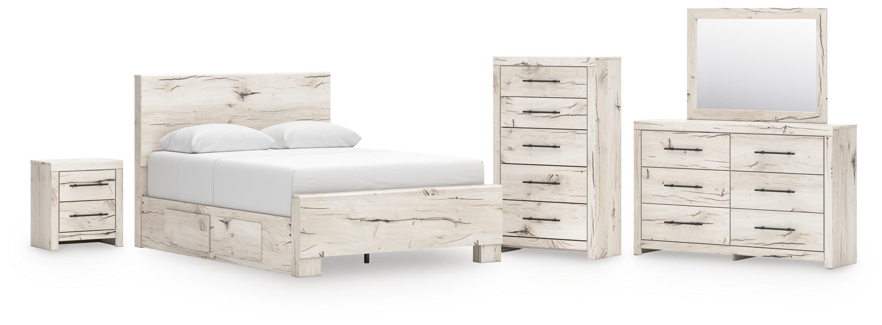 Lawroy Panel Bed Bedroom Set