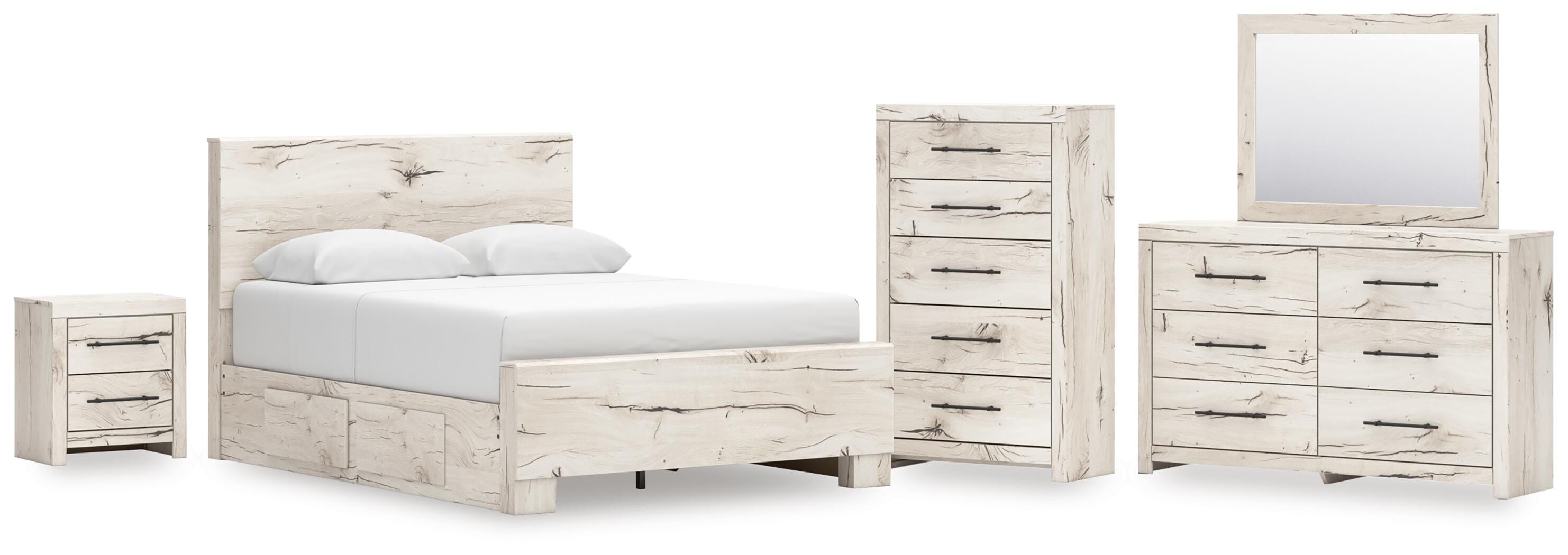 Lawroy Panel Bed Bedroom Set