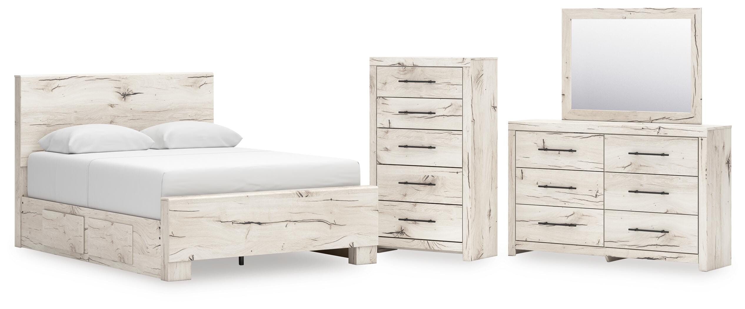 Lawroy Panel Bed Bedroom Set