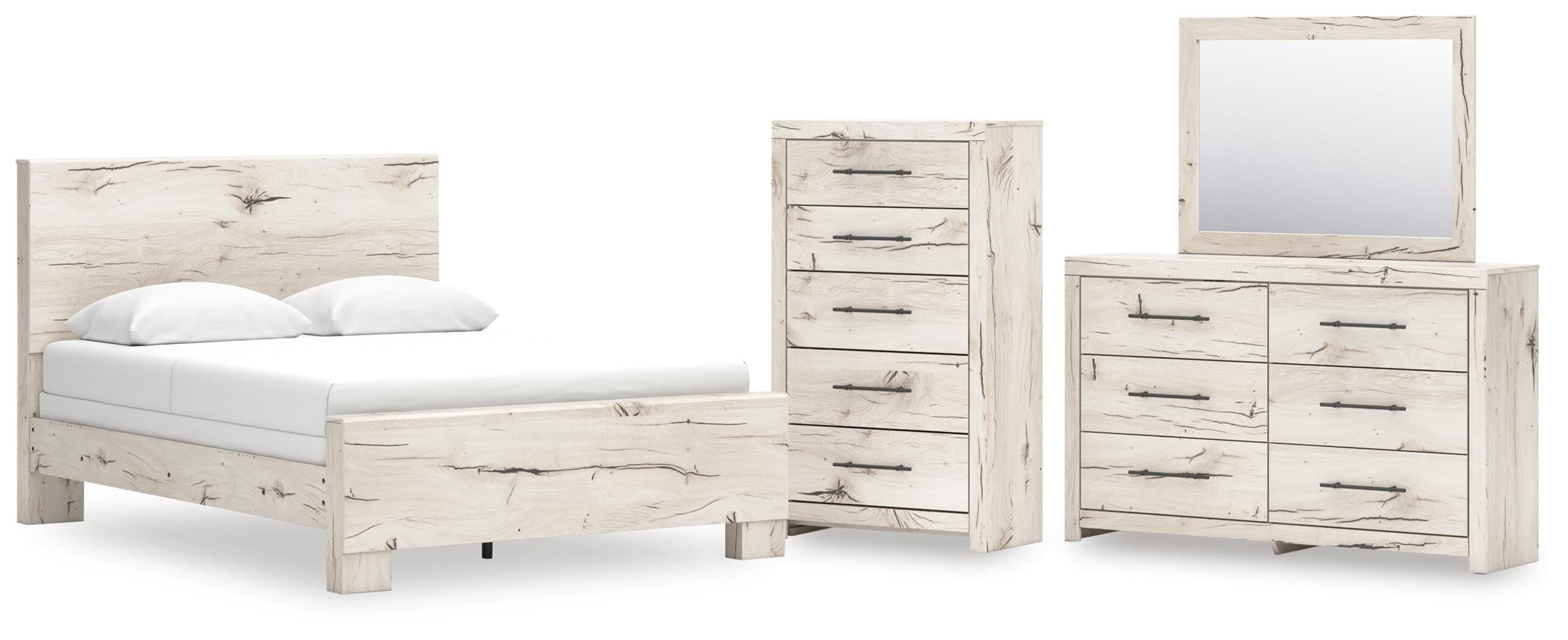Lawroy Panel Bed Bedroom Set