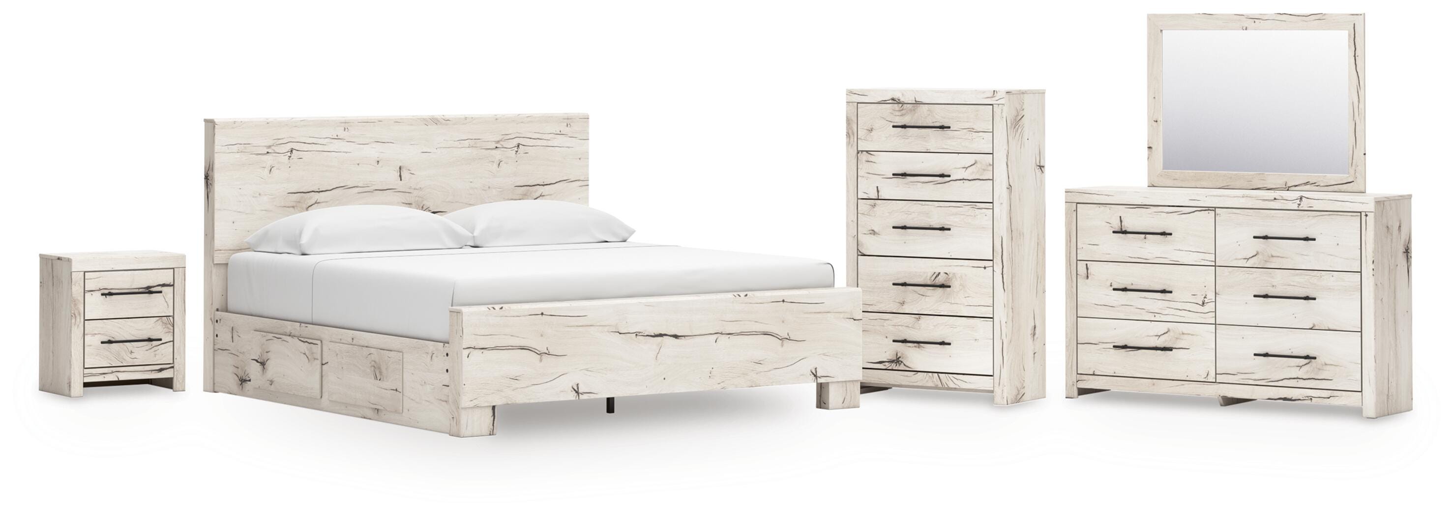 Lawroy Panel Bed Bedroom Set