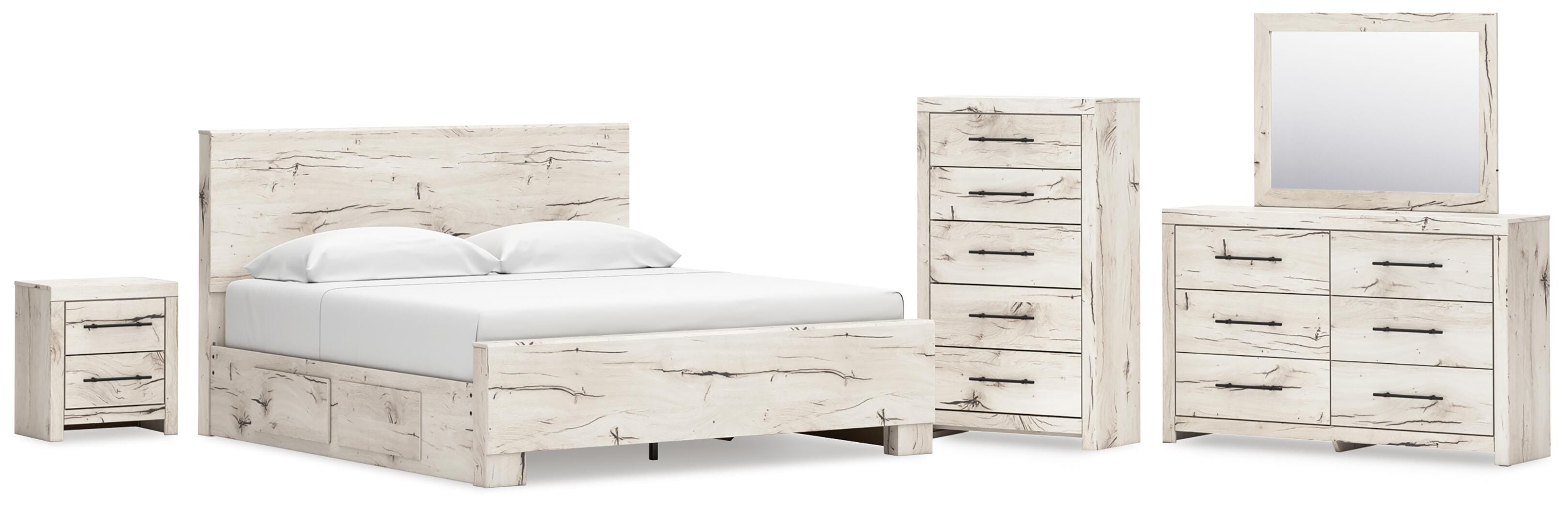 Lawroy Panel Bed Bedroom Set
