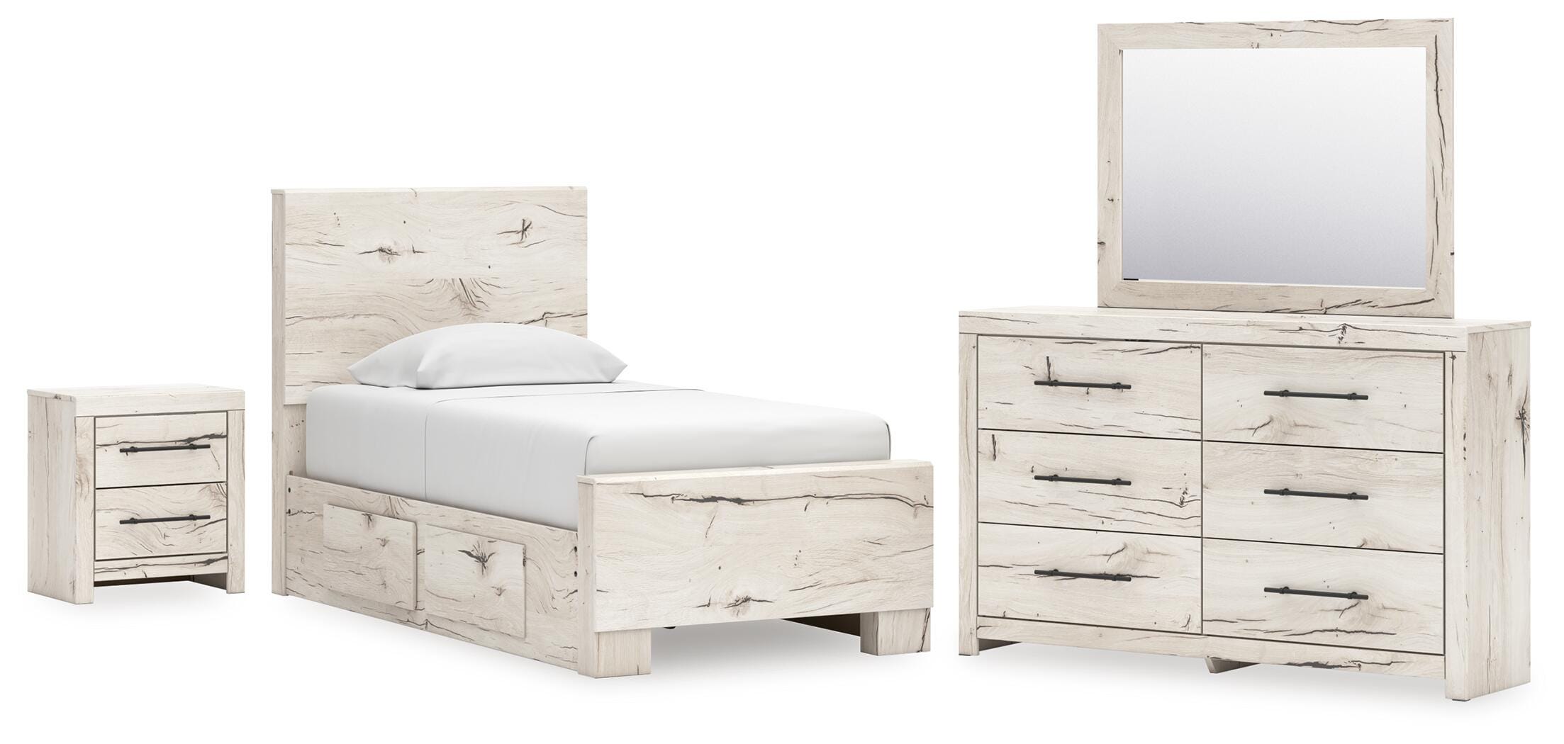 Lawroy Panel Bed Bedroom Set