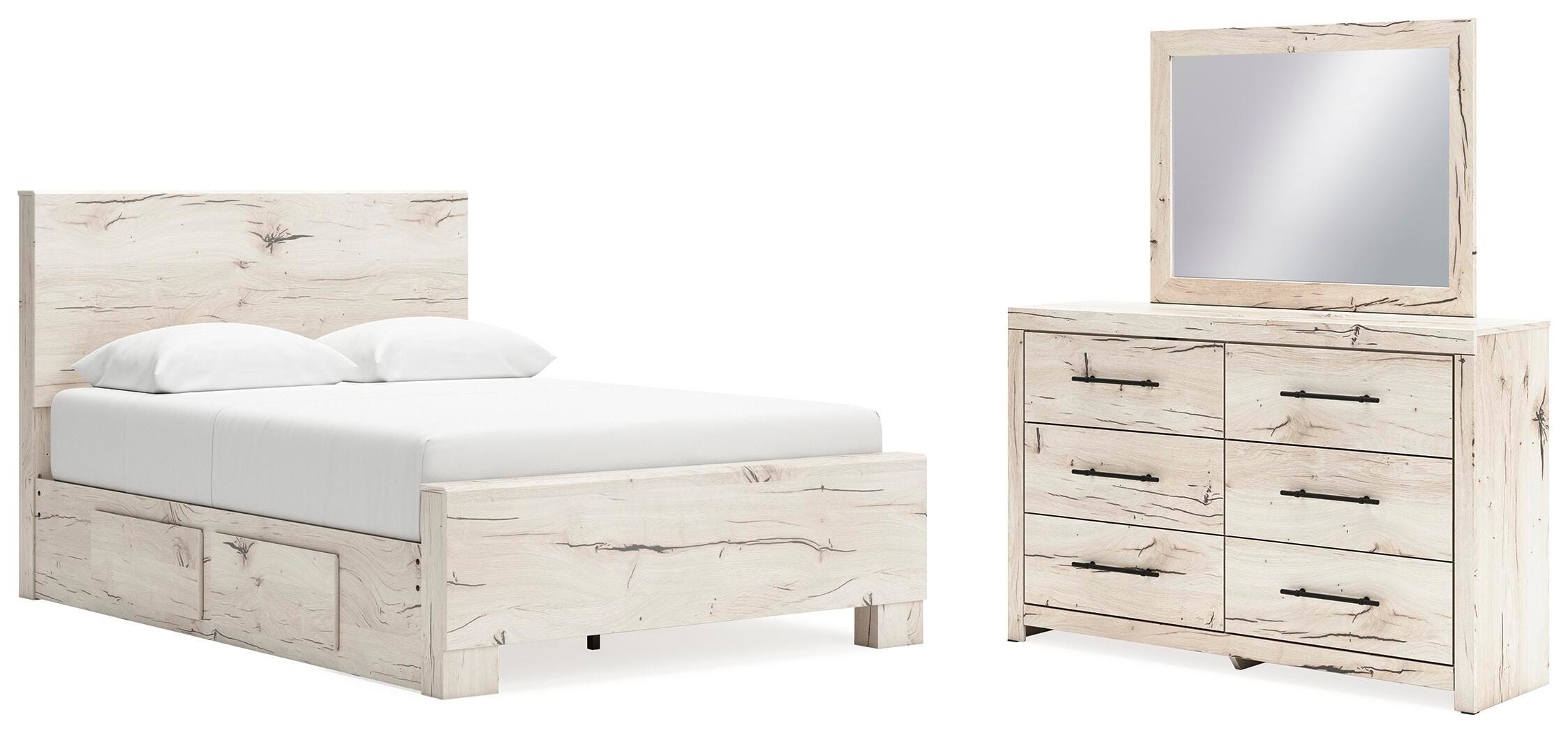 Lawroy Panel Bed Bedroom Set