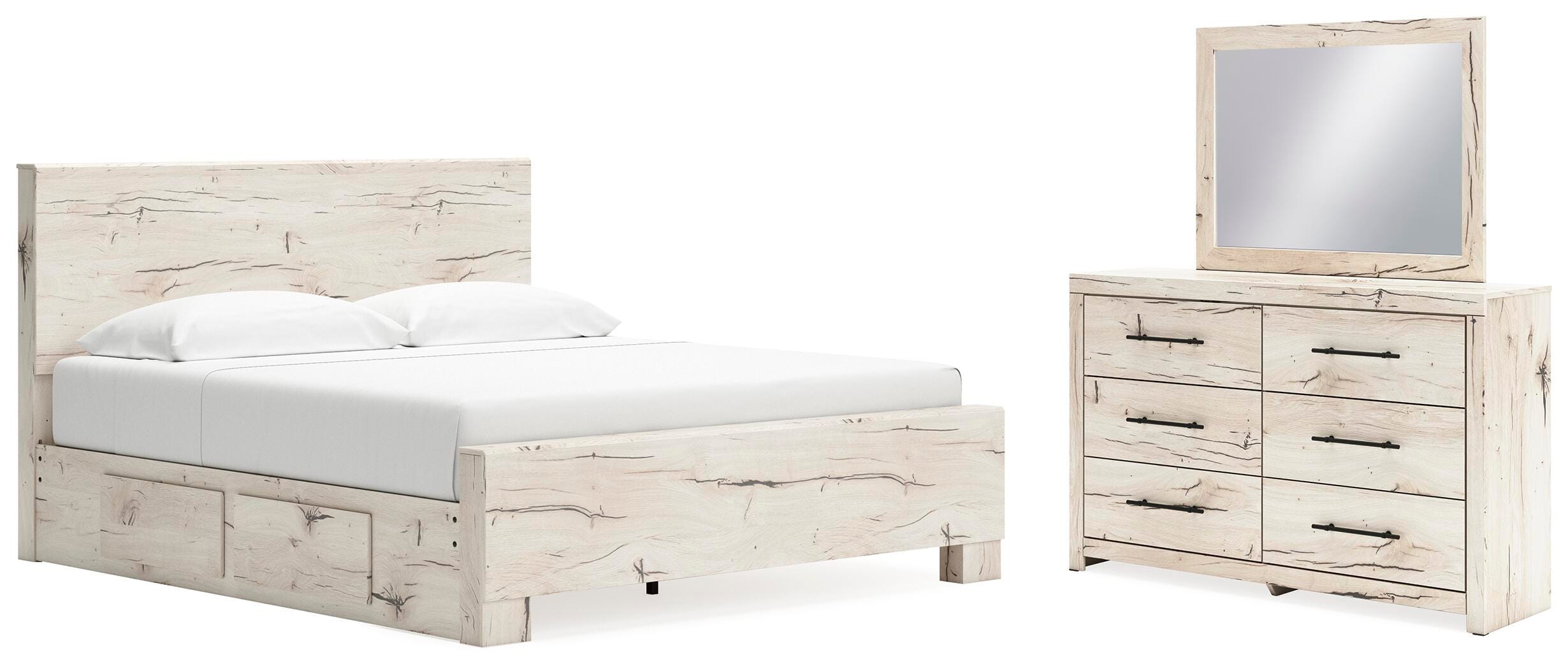 Lawroy Panel Bed Bedroom Set