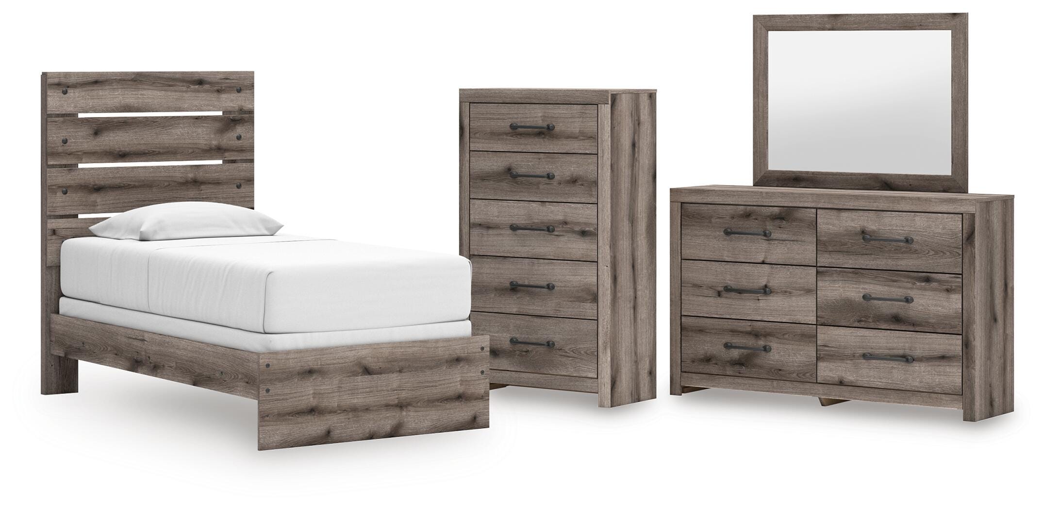 Graystorm Panel Bed Bedroom Set