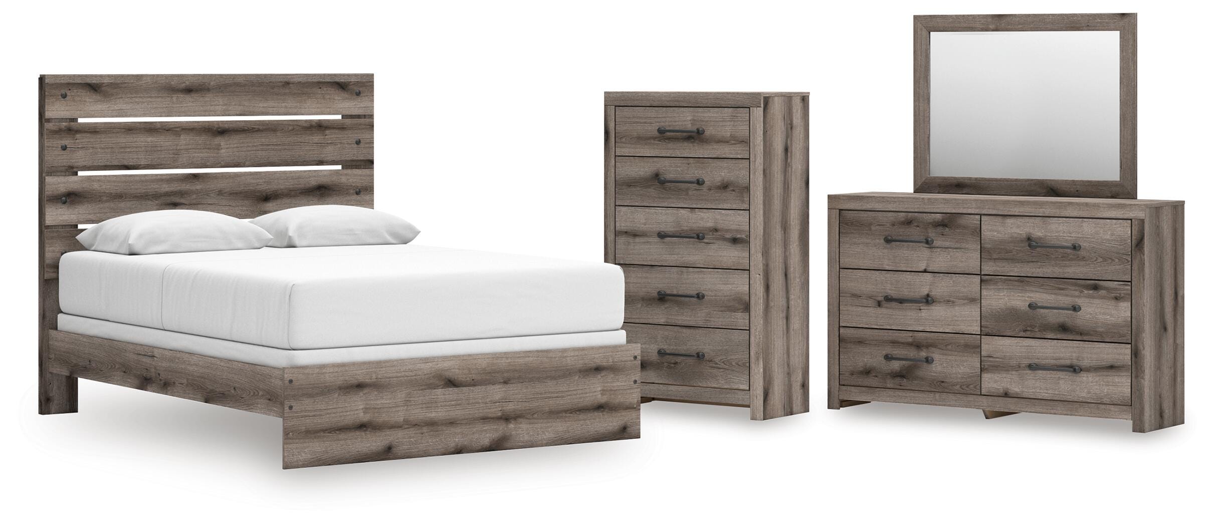 Graystorm Panel Bed Bedroom Set