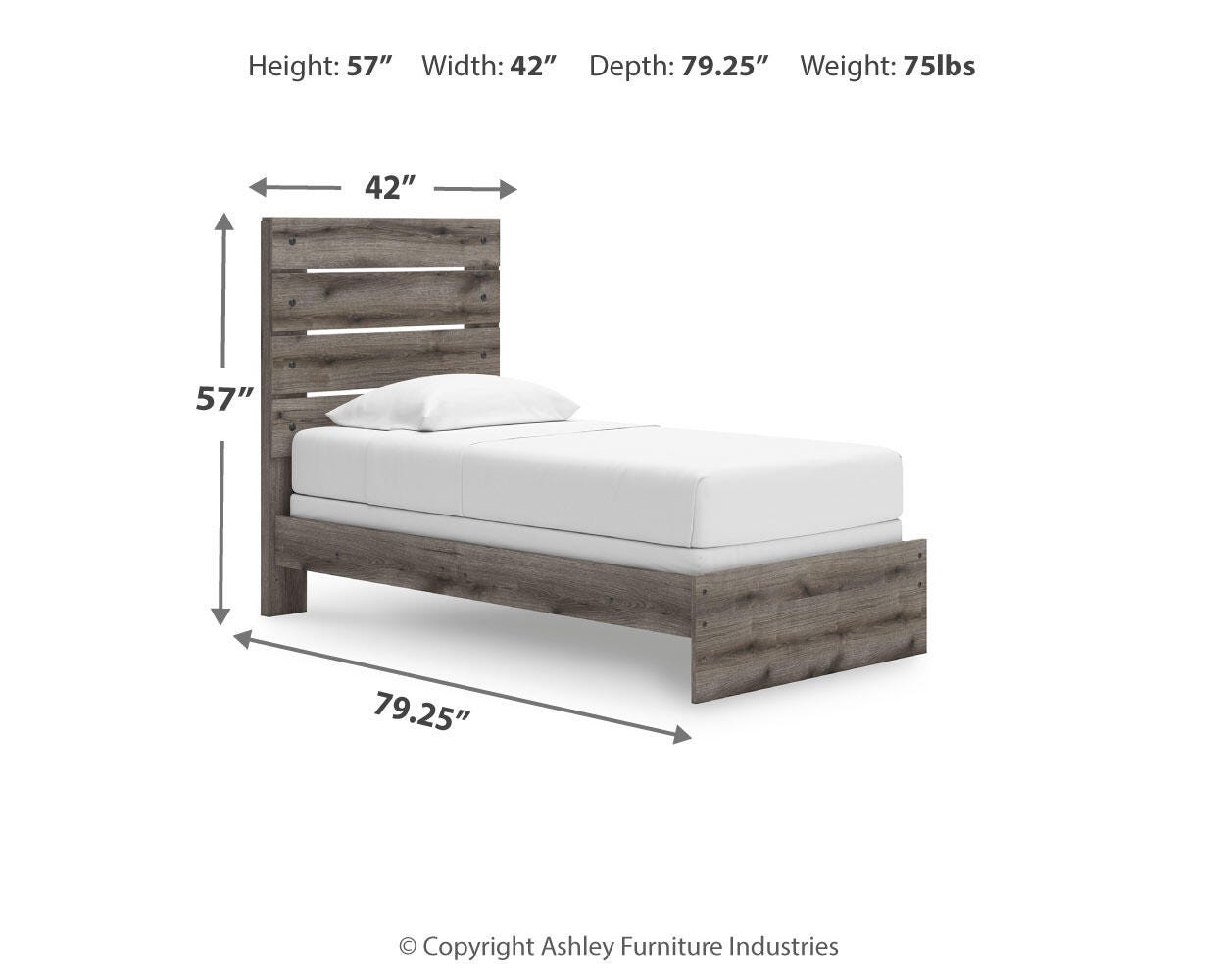 Urbanoore Panel Bed