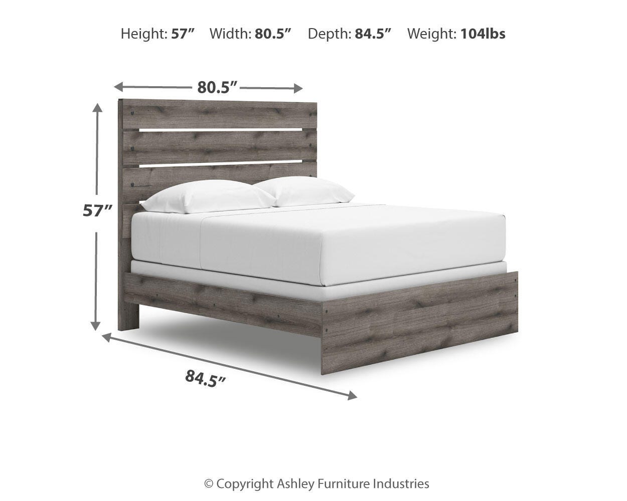 Graystorm Panel Bed Bedroom Set